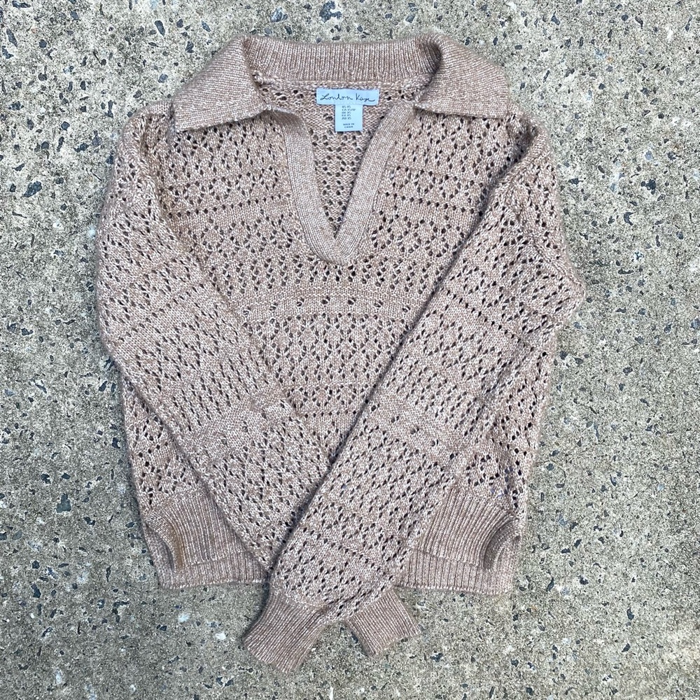 Collared sweater